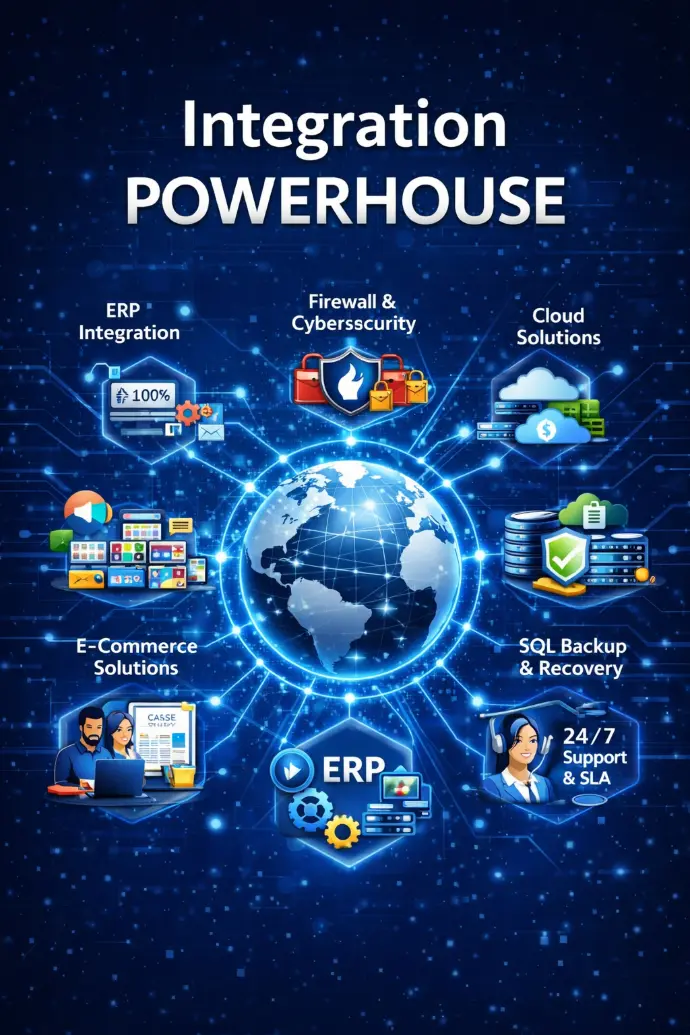 Integration Powerhouse | Unified ERP Ecosystem | QuickStore