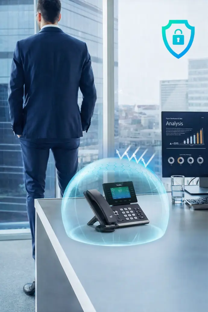 Yealink T5 series IP phone secure South Africa office