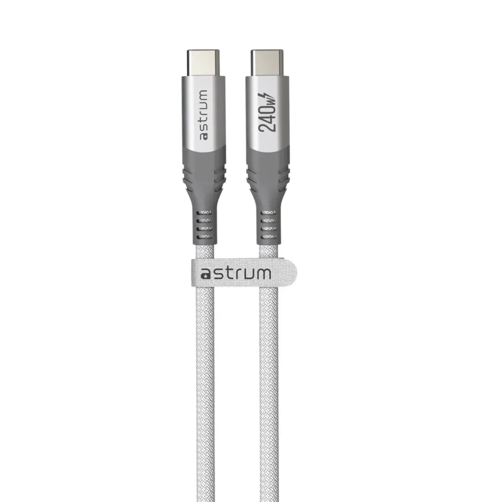Astrum VMCC240 USB‑C to USB‑C Cable 2.0m 240W White