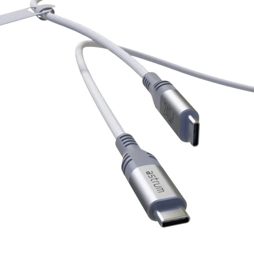 Astrum VMCC240 USB‑C to USB‑C Cable 2.0m 240W White