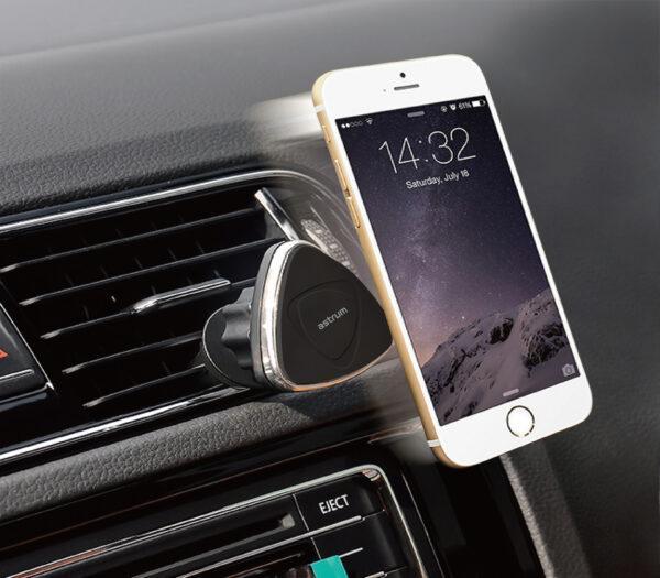 Astrum SH450 Mag Car Vent Holder 360° Rot Black 24m