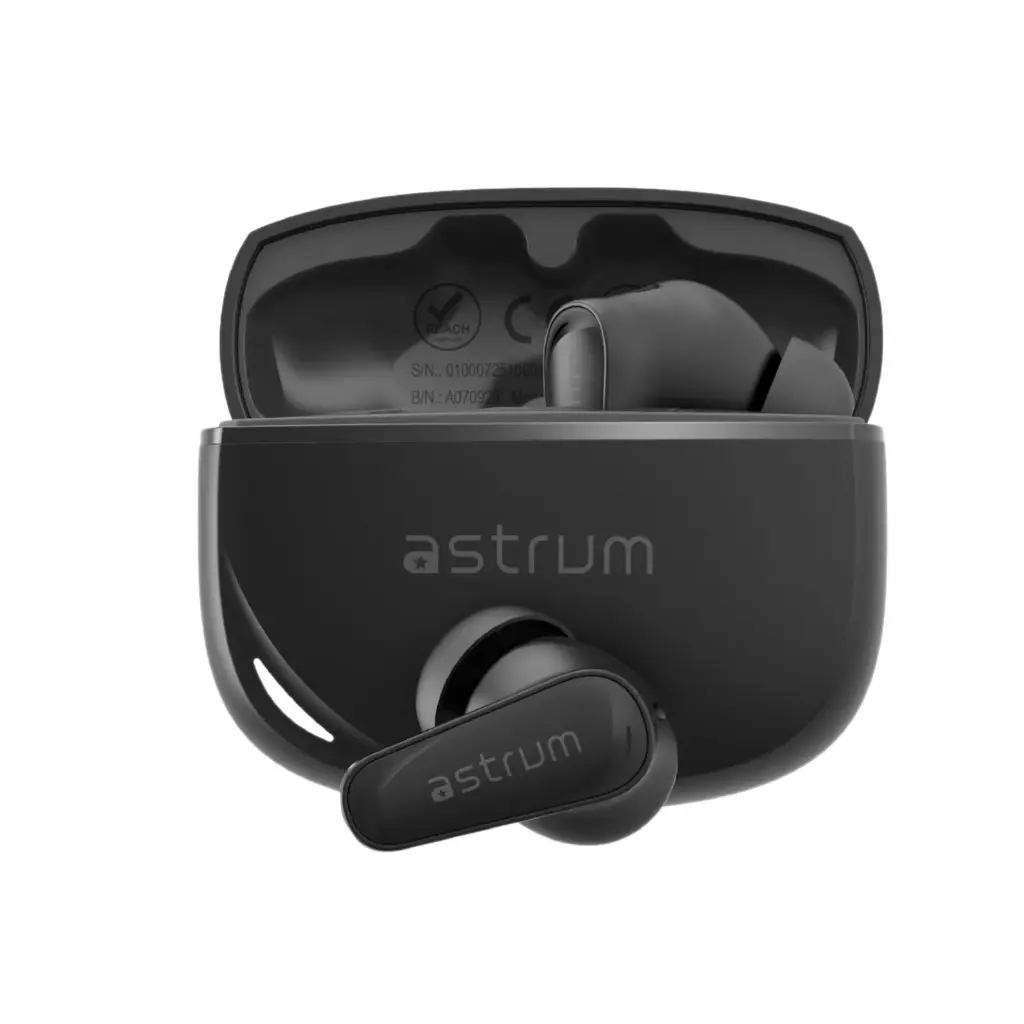 Astrum DUOZ ENC10 ENC TWS Earbuds BT5.4 2Mic Black