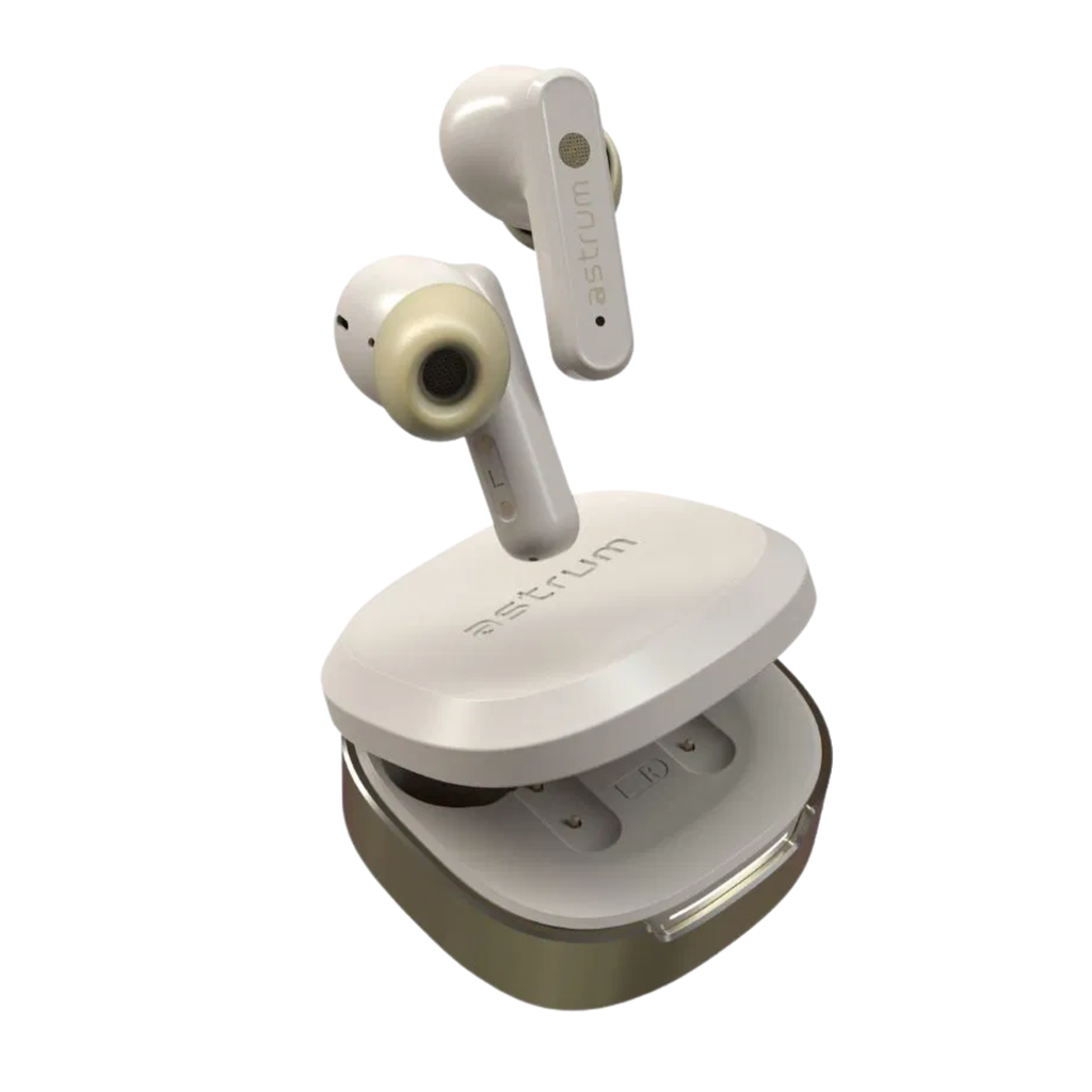 Astrum DUOZ PRO10 TWS Earbuds Hybrid ANC 6Mic Gold