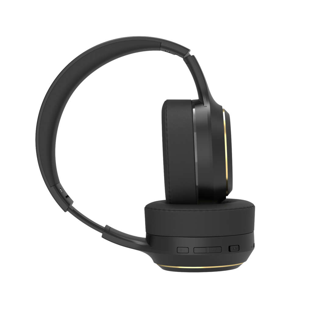 Astrum Ease Drift Hybrid ANC BT6.0 Over‑Ear Headphone Black