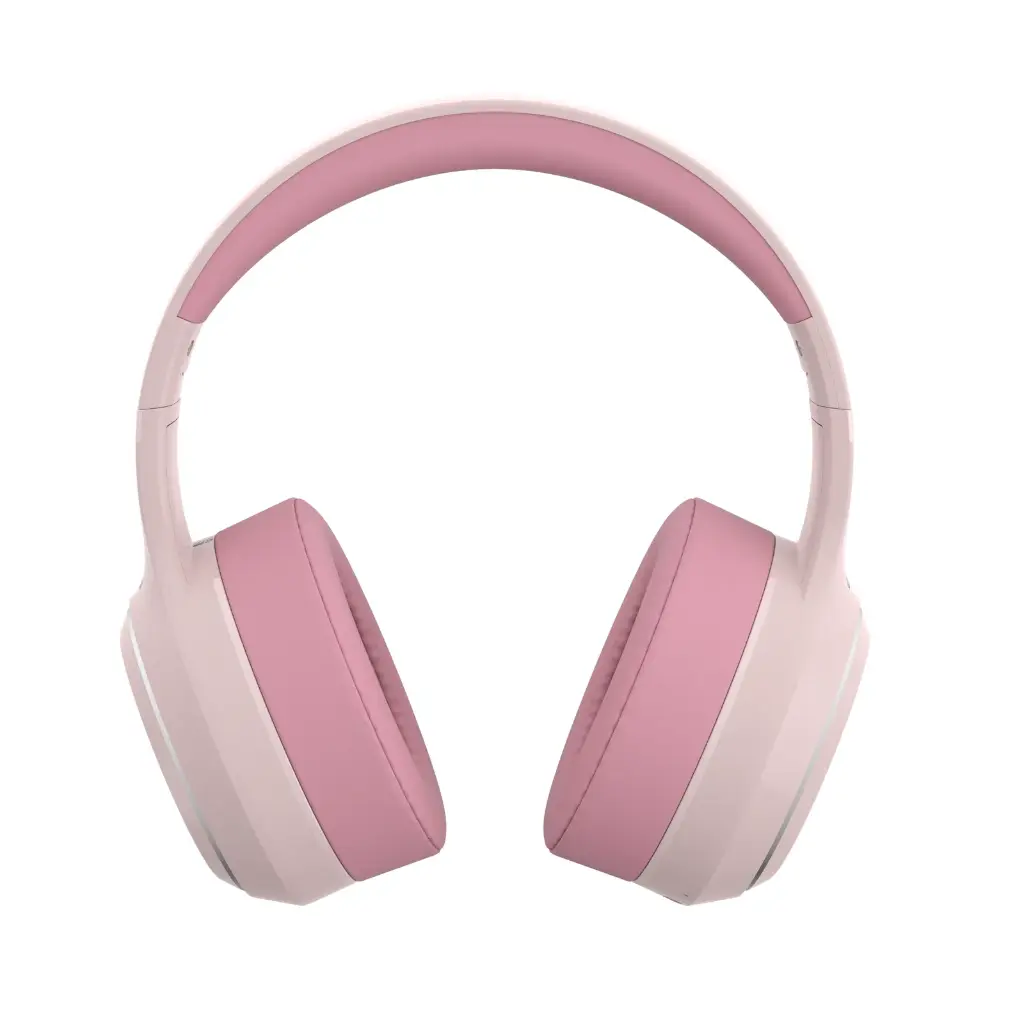 Astrum Ease Drift Hybrid ANC BT6.0 Over‑Ear Headphone Pink