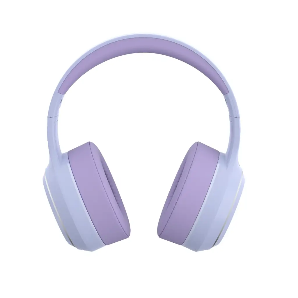 Astrum Ease Drift Hybrid ANC BT6.0 Over‑Ear Headphone Purple