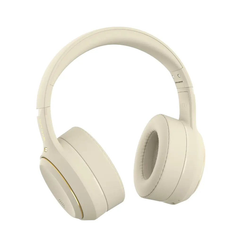 Astrum Ease Drift Hybrid ANC BT6.0 Over‑Ear Headphone Cream