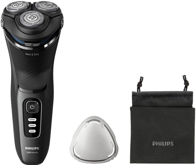 Philips S3000 Wet‑Dry Shaver 5D Flex USB‑C IPX7 24m