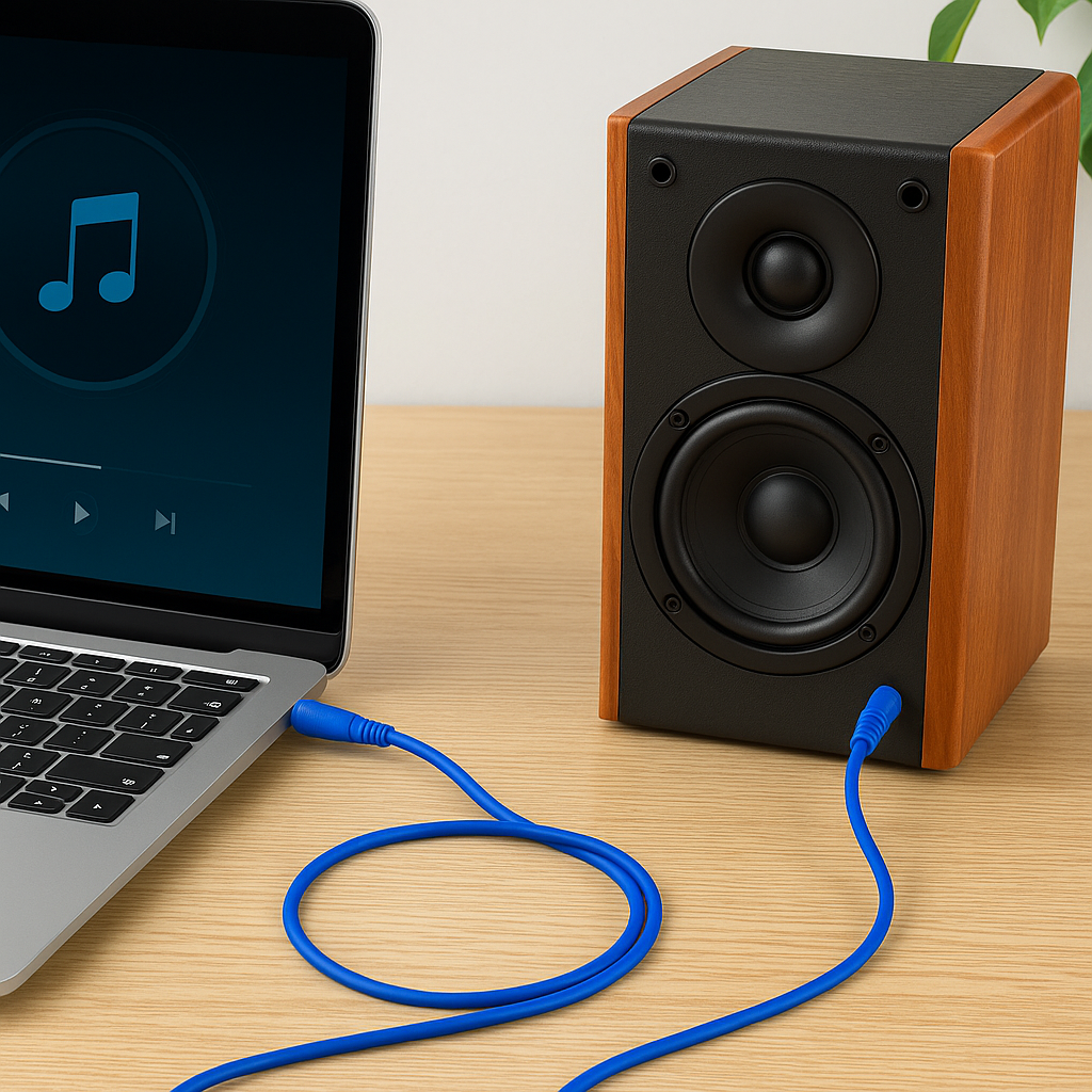 Astrum AU101 3.5mm Aux Cable 1.5m | Stereo Audio Jack