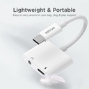 Astrum AS045 USB‑C to 3.5mm + USB‑C DAC Adapter