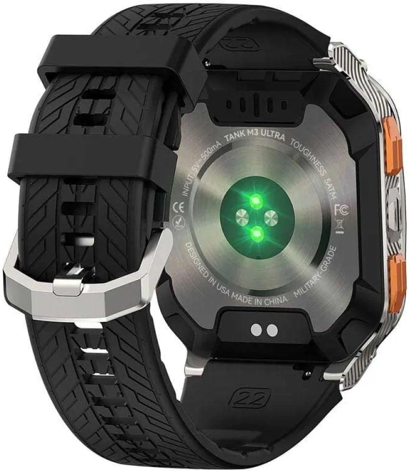 Kospet Tank M3 Ultra Smartwatch | 1.96" AMOLED GPS