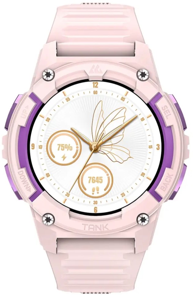 Kospet Tank S2 Ultra Smartwatch | 1.32" AMOLED Pink