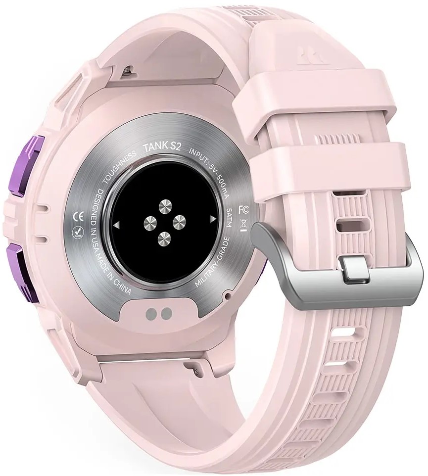 Kospet Tank S2 Ultra Smartwatch | 1.32" AMOLED Pink