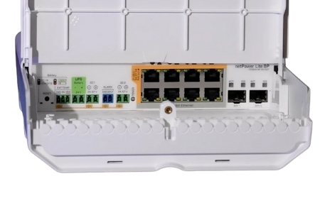 MikroTik netPower Lite 8P | PoE Switch + UPS