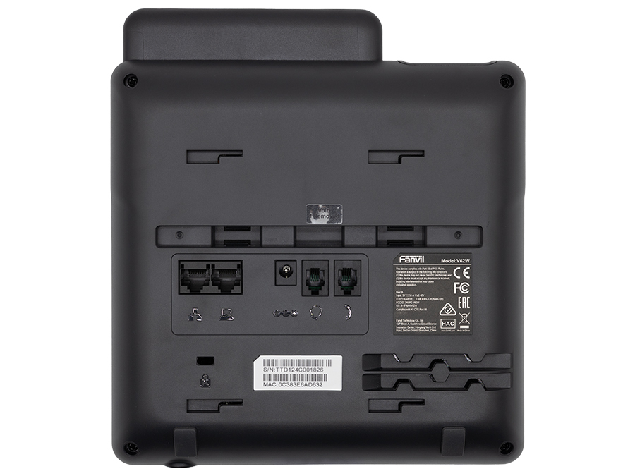 Fanvil 12SIP Colour Screen PoE WiFi 6 VoIP Phone | V62W