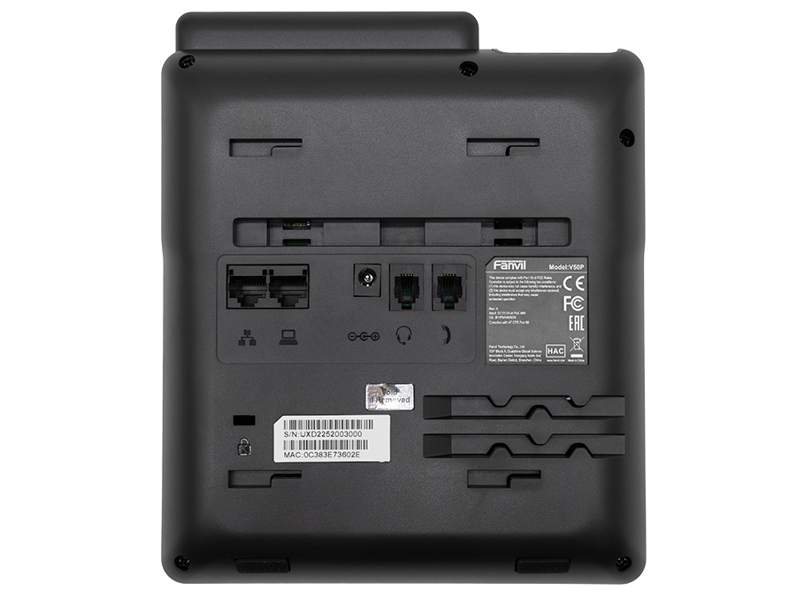 Fanvil 2SIP Fast Ethernet Entry Level PoE VoIP Phone | V50P