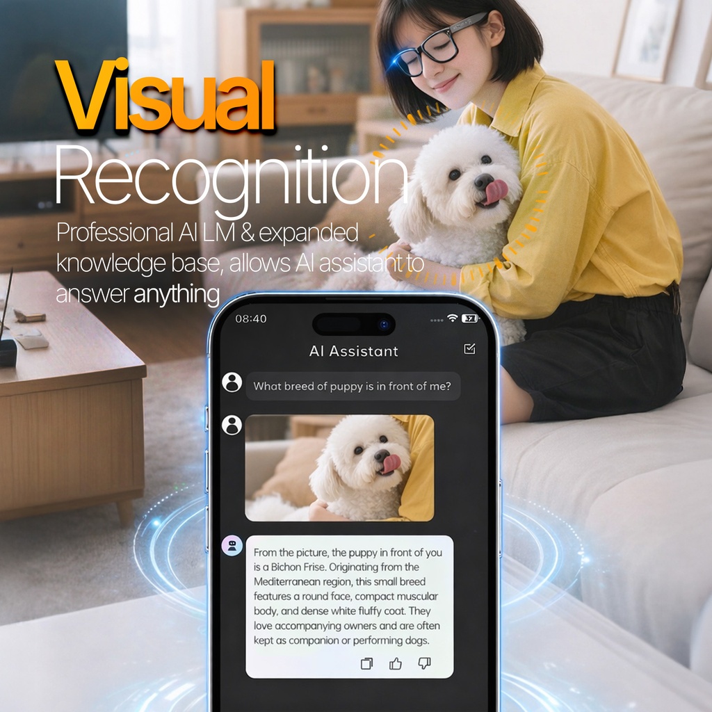 Astrum G03 Smart Glasses | AI Cam BT Audio