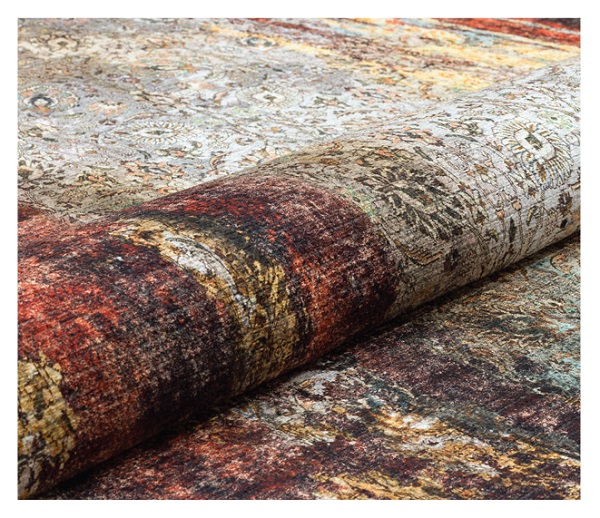 Silkhouse Rug Affection Chinchilla Abstract Low Pile Indoor Rug