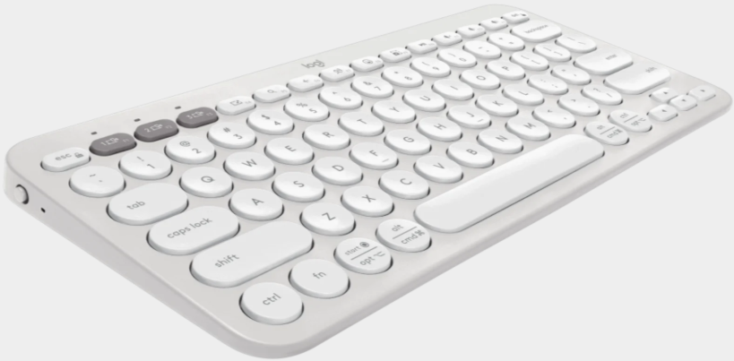 Logitech Pebble Keys 2 K380s Bluetooth Keyboard White