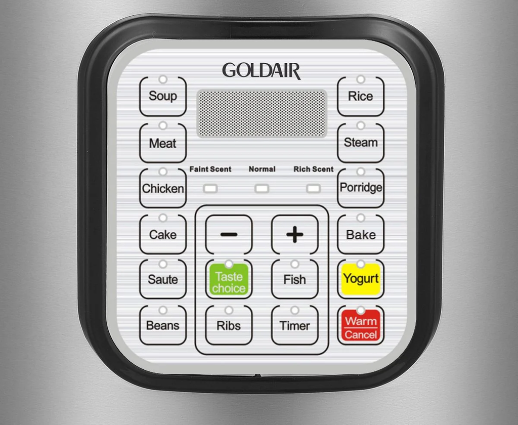 Goldair 6L Electric Pressure Cooker