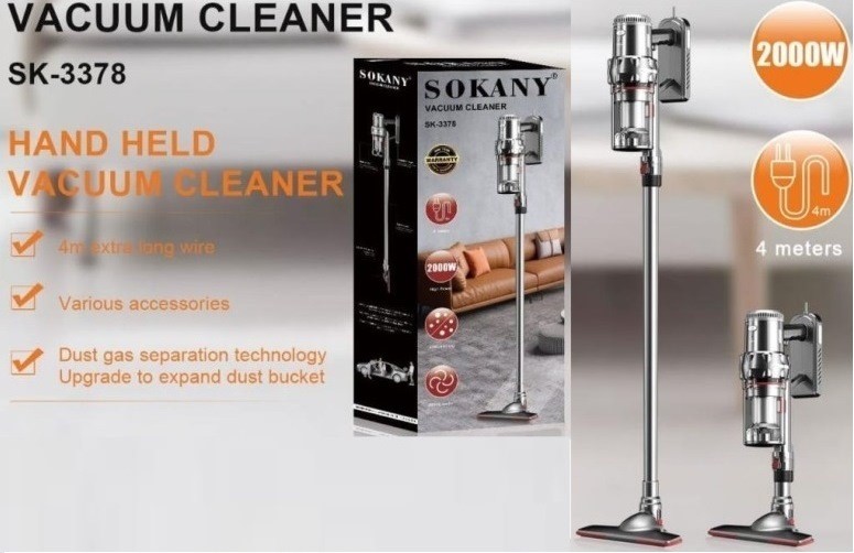 Sokany SK‑3378 2000W Handheld Vacuum Cleaner