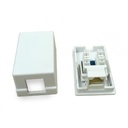 CAT6 Single Port Surface Mount Box