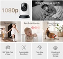 Mercusys MC200 Pan/Tilt Home Wi‑Fi Camera