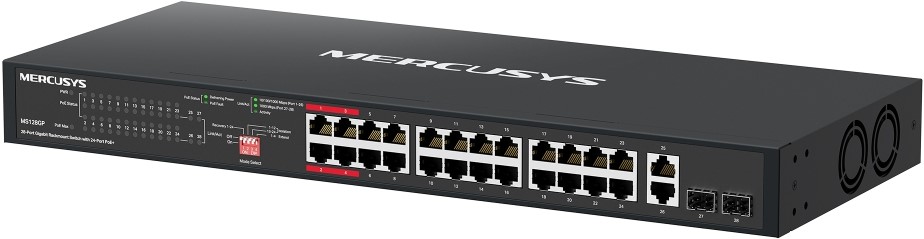 Mercusys MS128GP 24‑Port Gigabit PoE+ Switch