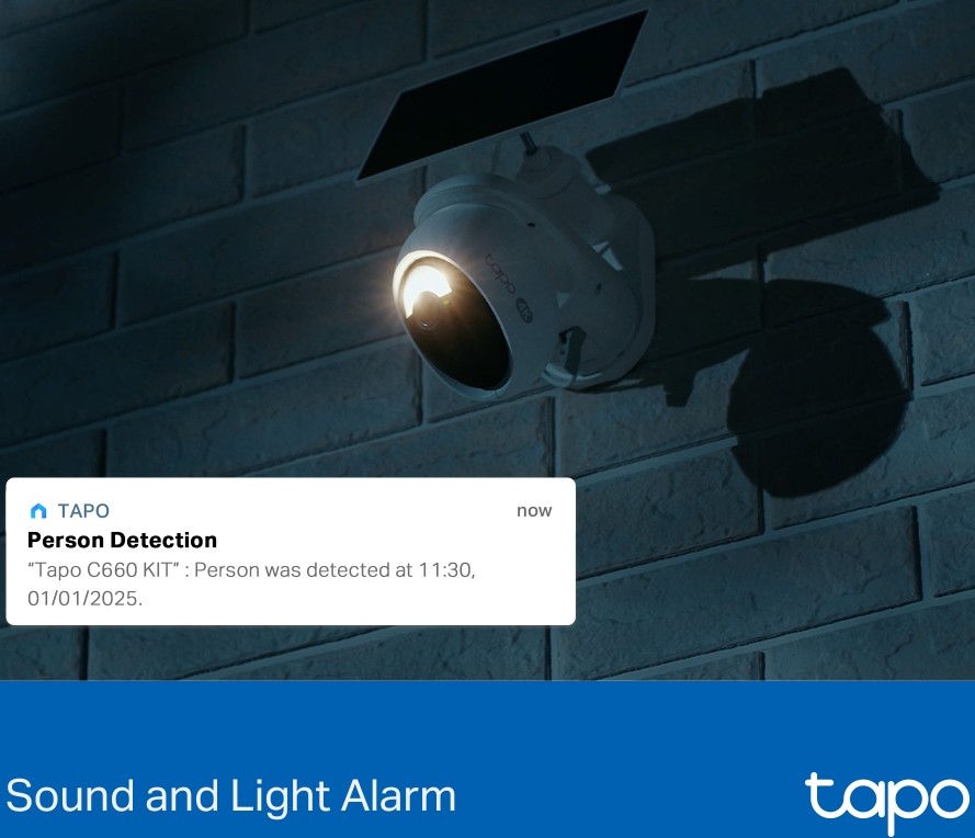 TP‑Link TAPO‑C660 Solar 4K Security Kit