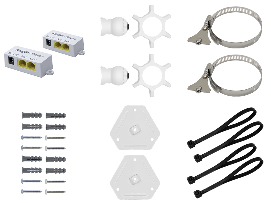 Reyee RG‑EST350G 5GHz Wireless Bridge Kit