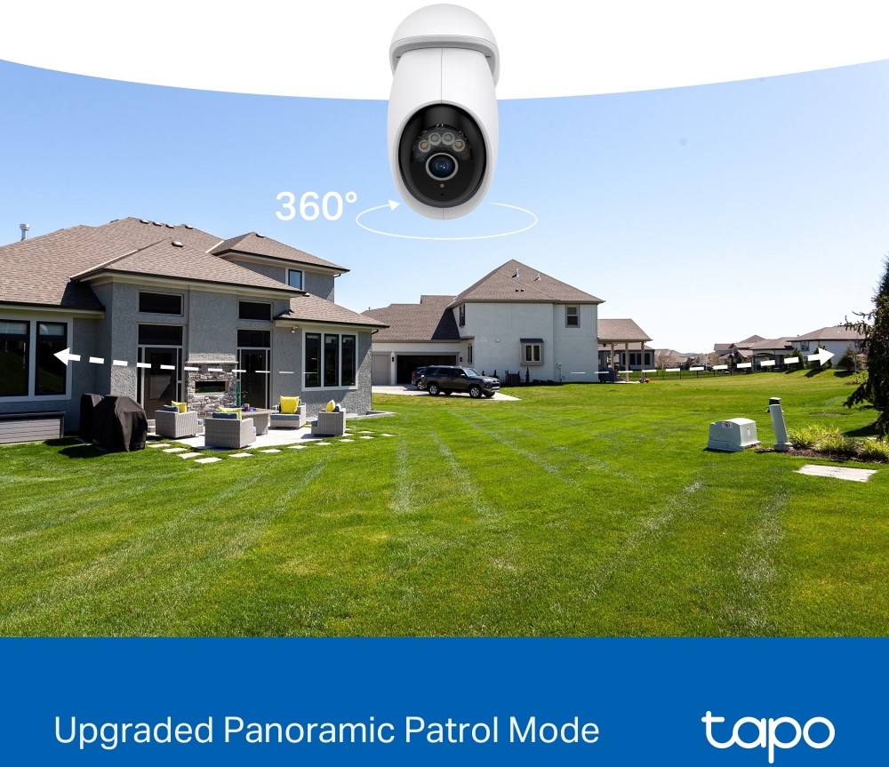 TP‑Link Tapo C560WS | 4K Outdoor Pan/Tilt Camera