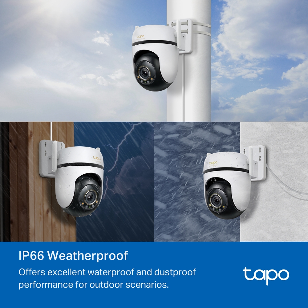 TP‑Link Tapo C530WS | 3K Outdoor Pan/Tilt Camera