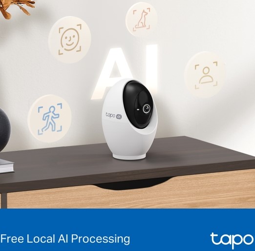 TP‑Link Tapo C260 | 4K AI Pan/Tilt Security Camera