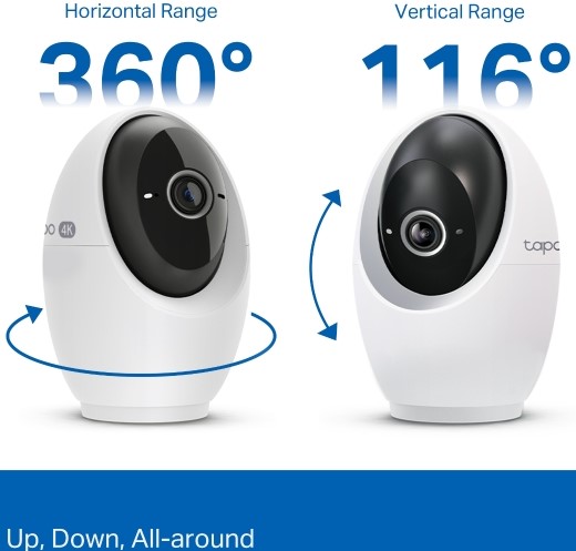 TP‑Link Tapo C260 | 4K AI Pan/Tilt Security Camera