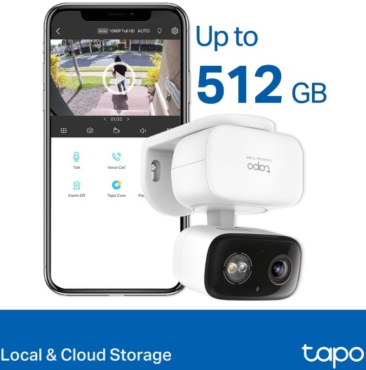 TP‑Link Tapo C216 | 2K Indoor/Outdoor Pan/Tilt Camera