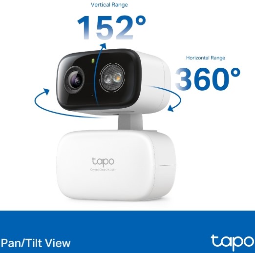 TP‑Link Tapo C216 | 2K Indoor/Outdoor Pan/Tilt Camera