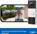 TP‑Link Tapo D210 | 2K Battery Video Doorbell