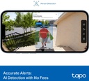 TP‑Link Tapo D205 | 2K Battery Video Doorbell Mini