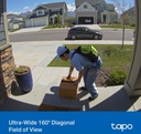 TP‑Link Tapo D205 | 2K Battery Video Doorbell Mini
