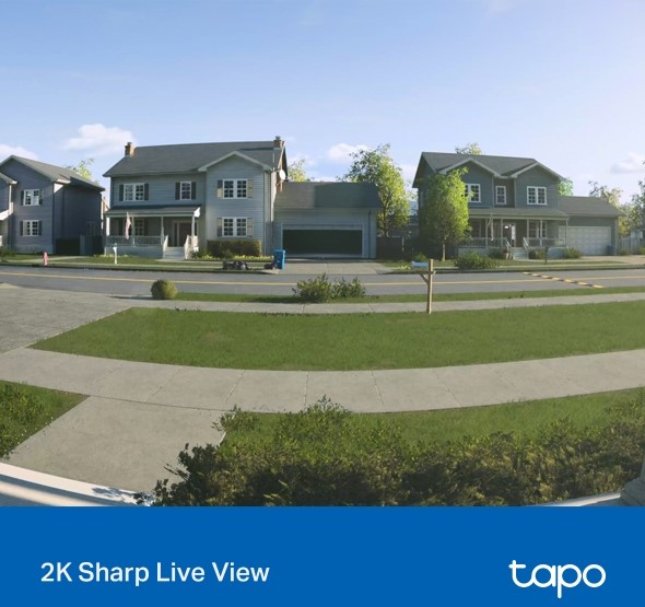 TP‑Link Tapo D205 | 2K Battery Video Doorbell Mini