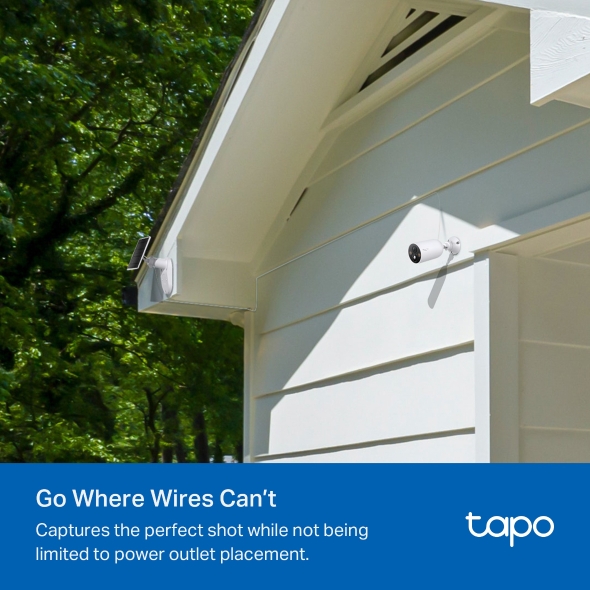 TP‑Link Tapo C425 Solar‑Powered 2K Security Camera Kit  