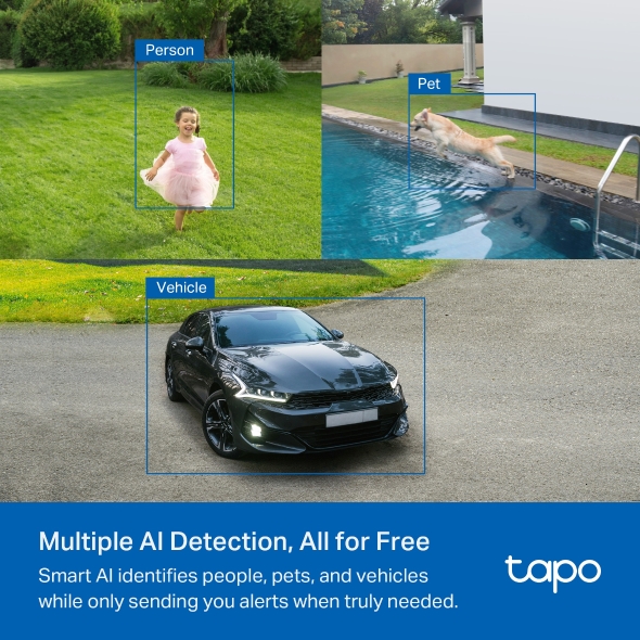 TP‑Link Tapo C425 Solar‑Powered 2K Security Camera Kit  