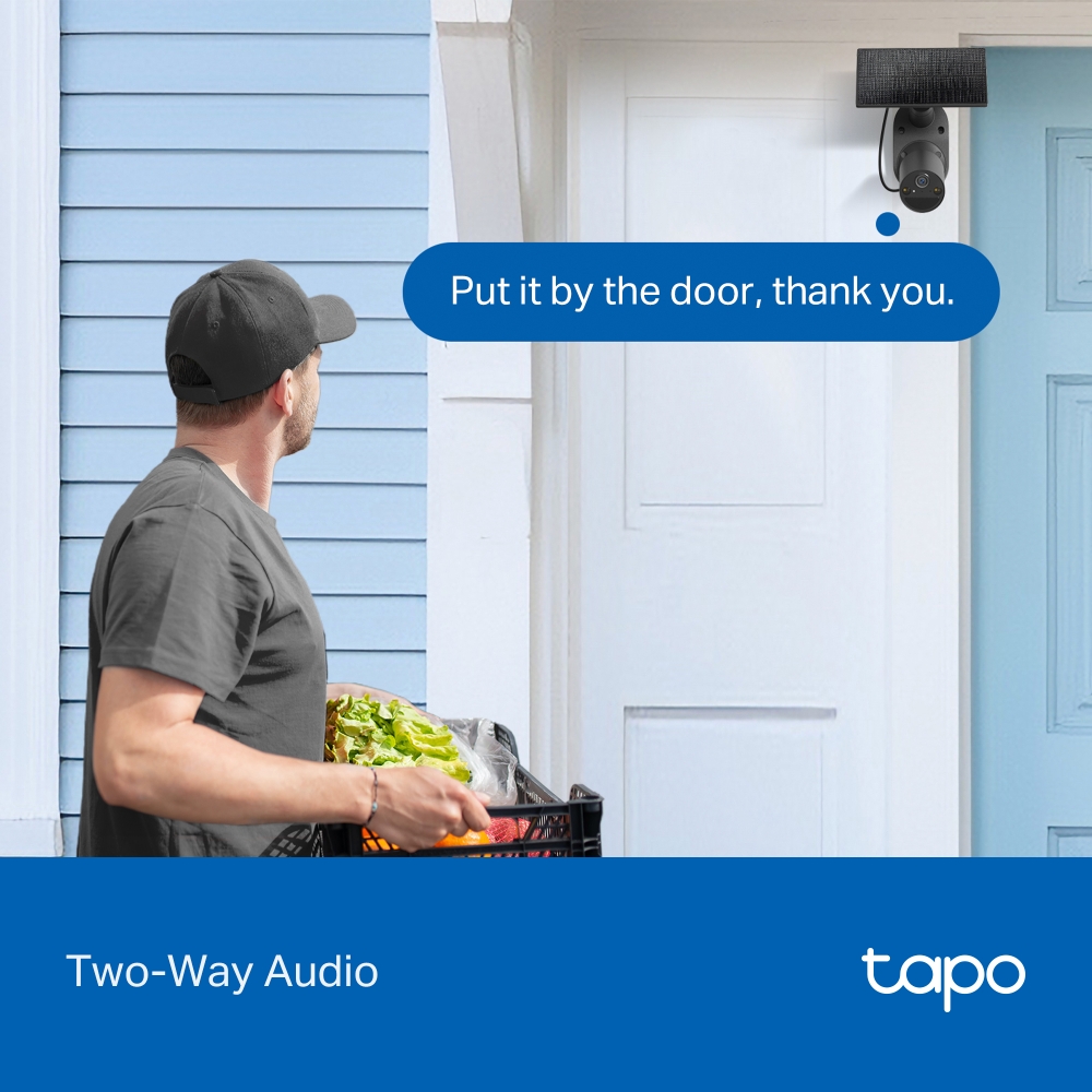 TP‑Link Tapo C411 | Solar‑Powered 2K Security Camera Kit