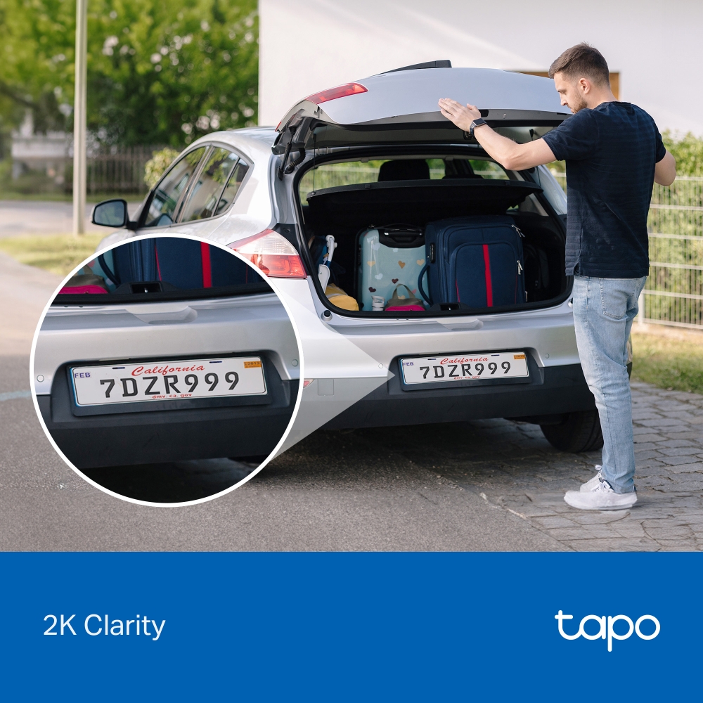 TP‑Link Tapo C411 | Solar‑Powered 2K Security Camera Kit