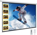 HTPNEO 100EM169 100" Electronic Projector Screen  