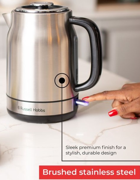 Russell Hobbs RHSSK05 | 1.7L Stainless Steel Kettle  