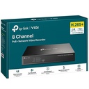 TP‑Link VIGI NVR1008H‑8P 8Ch PoE+ Network Recorder  