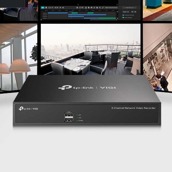 TP‑Link VIGI NVR1008H 8Ch Network Video Recorder  