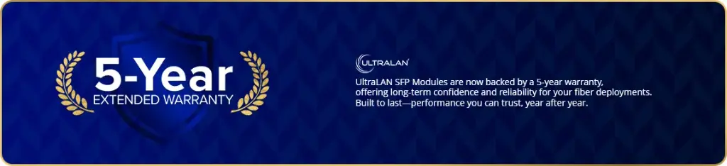 UltraLAN 1G SFP BiDi Module Pair SM 20KM