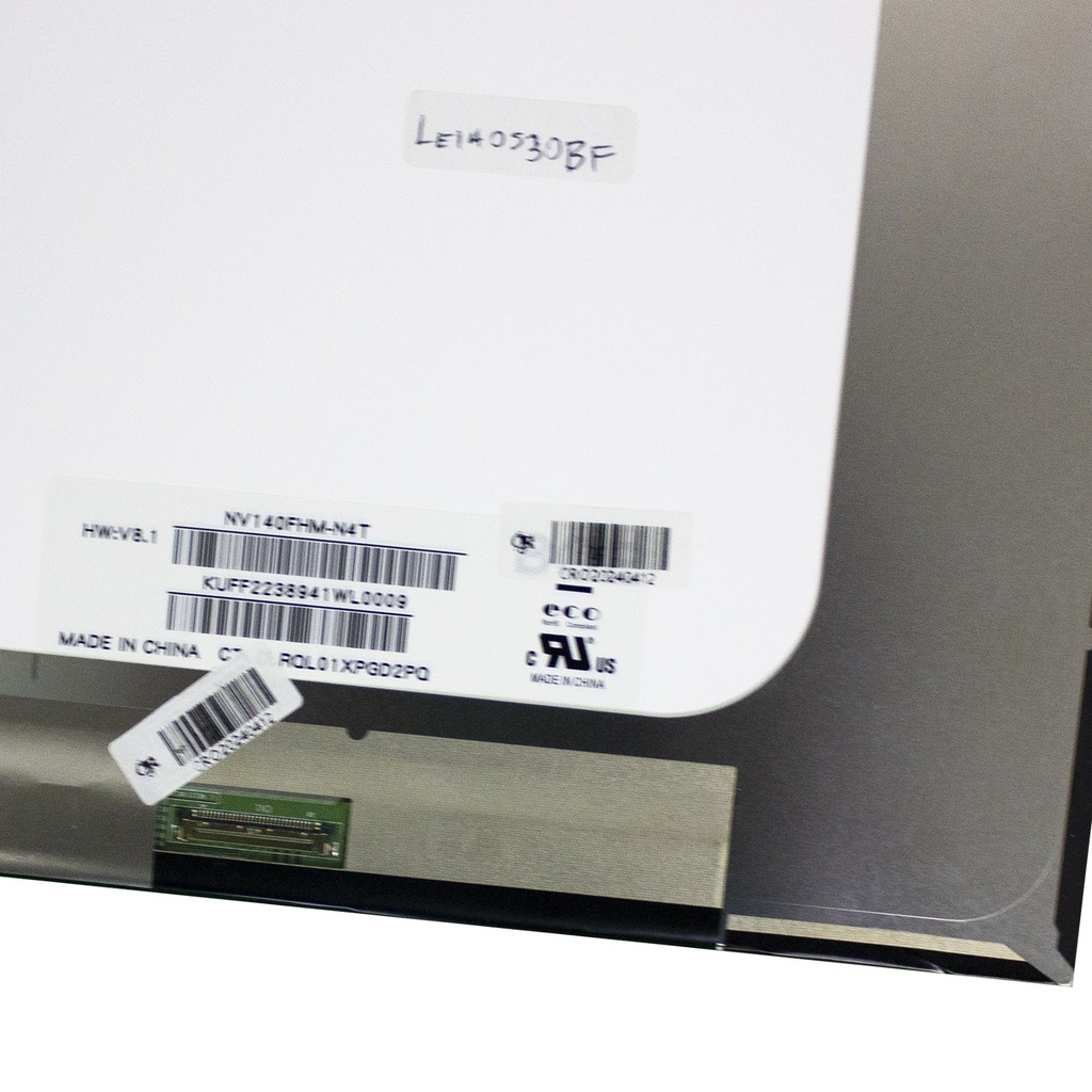 14.0″ LCD FHD Laptop Screen 30‑Pin Bend Connector 